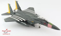 Picture of F-15E Strike Eagle die cast aircraft "75th D-Day anniversary" 91-0603, 49th FS, RAF Lakenheat, June 2019 1:72 Hobby Master HA4598. 